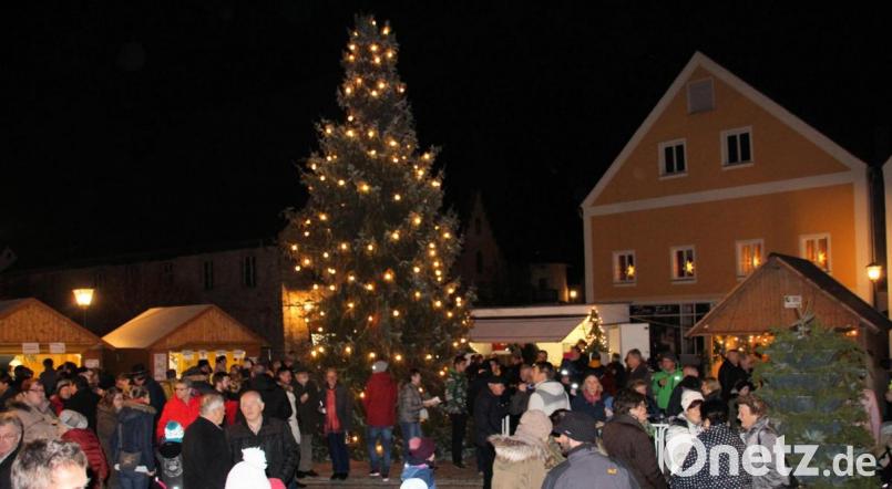 Adventsmarkt in Schmidmühlen. Bild: bjo