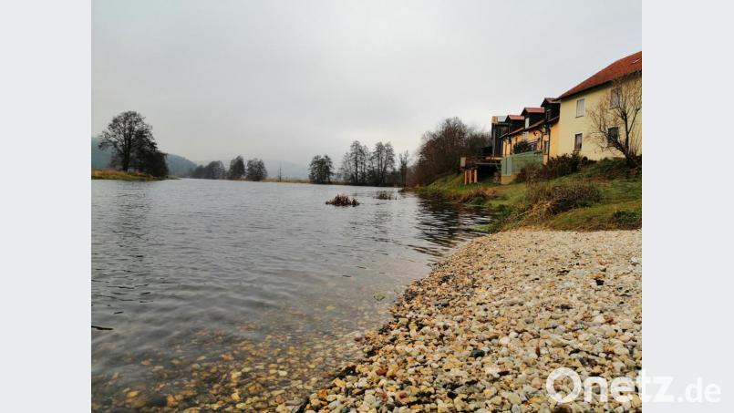 Das Naabufer an der Mündung des Kurmhofbachs zwischen dem Bauernmuseum und dem Bauern Hösl. Bild: anv