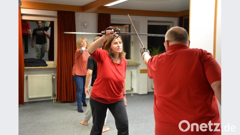 Beim Bühnenkampf-Seminar mit Tamás Mester. Bild: olr