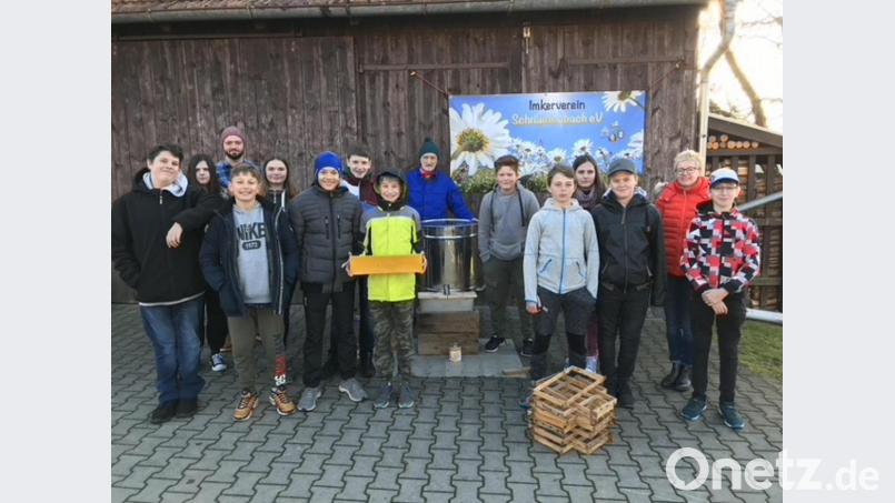 Die Schüler der AG Bienen hat gut ein Kilogramm Wachs geerntet. Bild: ph