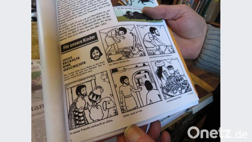 So schaut ein Comic vom ihm aus einer DDR-Zeitschrift aus. Bild: ubb