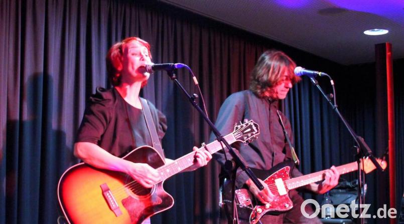 Diane Weigmann und Thimo Sander lieferten in Weiden einen perfekten Auftritt ab Bild: stg