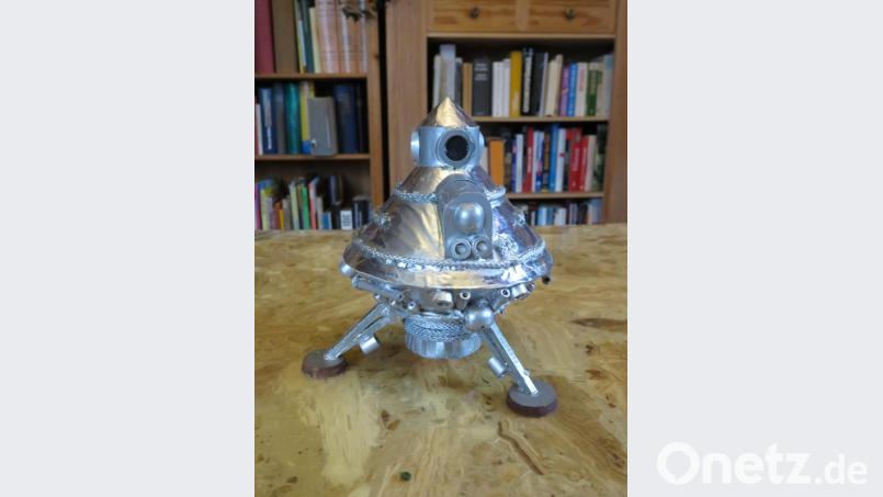 Das Raumschiff in Originalgröße. Bild: ubb