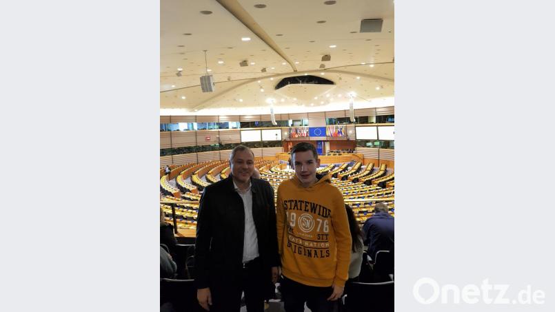 Vorsitzender Jürgen Preisinger und Vorstandsmitglied Fabian Ernstberger. Bild: Kreisjugendring Tirschenreuth/exb