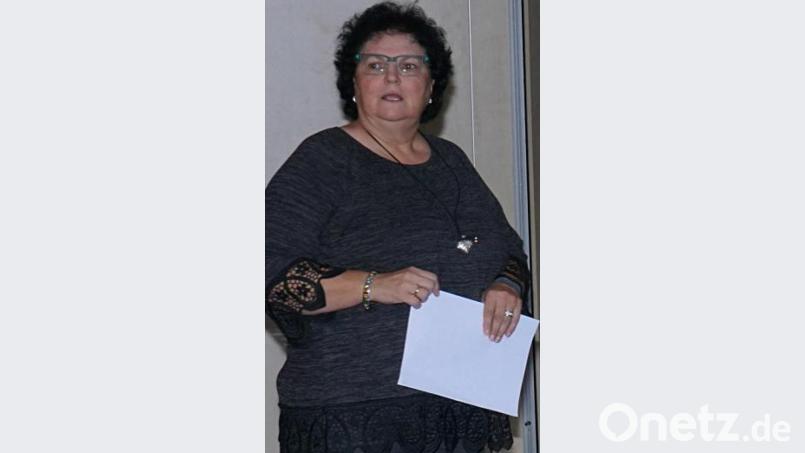 Ursula Kass informierte über das Projekt Baxi und die neu ins Leben gerufene Nachbarschaftshilfe. Bild: cv