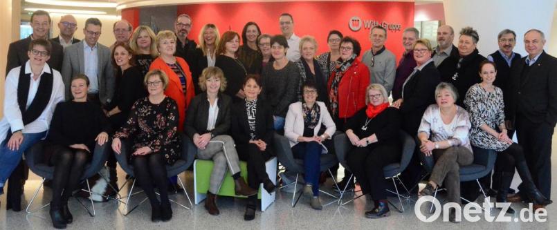 Die Witt-Gruppe ehrte langjährige Mitarbeiter für 40- und 25-jährige Treue. Bild: Kunz