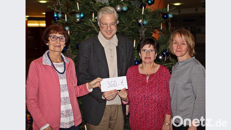 Von links: Waltraud Koller, Andreas Kunz, Hildegard Zoltziar, Susanne Wagner. Bild: zer
