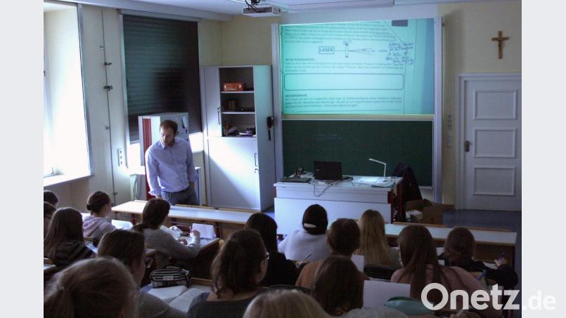 Phillipp Bitzenbauer von der Universität Erlangen-Nürnberg. Bild: Peter Ringeisen/exb