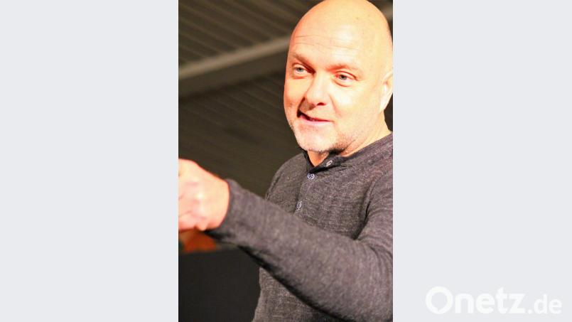 Martin Großmann präsentierte sich bei der Futura von seiner besten Seite Bild: stg