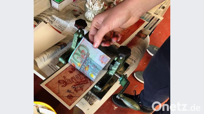Die Kulturwerkstatt präsentiert die kreativen Wertpapiere. Bild: exb
