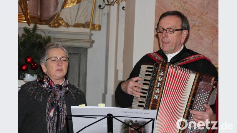 Das Duo &quot;Wiesawie&quot; interpretierte adventliche Volksweisen aus Kärnten. Bild: kro