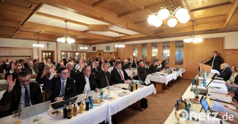 Die Kreistagssitzung fand im Gasthof Kopf in Altmannshof statt. Bild: Wolfgang Steinbacher