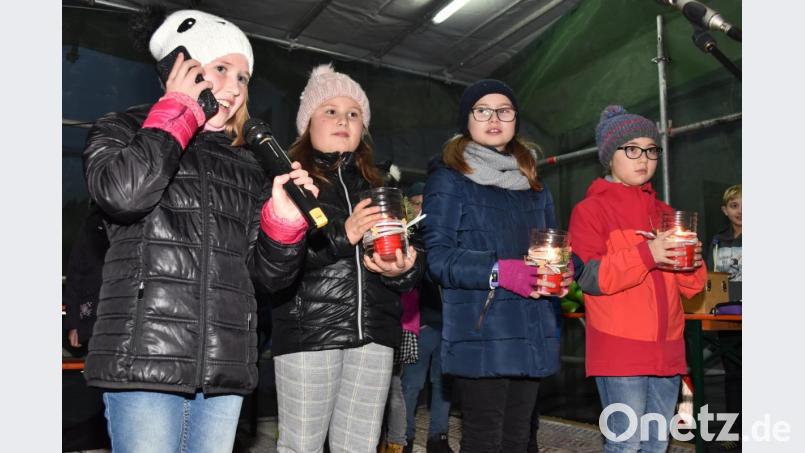 Szene aus dem Musical, dargeboten von Schülern aus der Klasse 4a der Grundschule. Bild: no