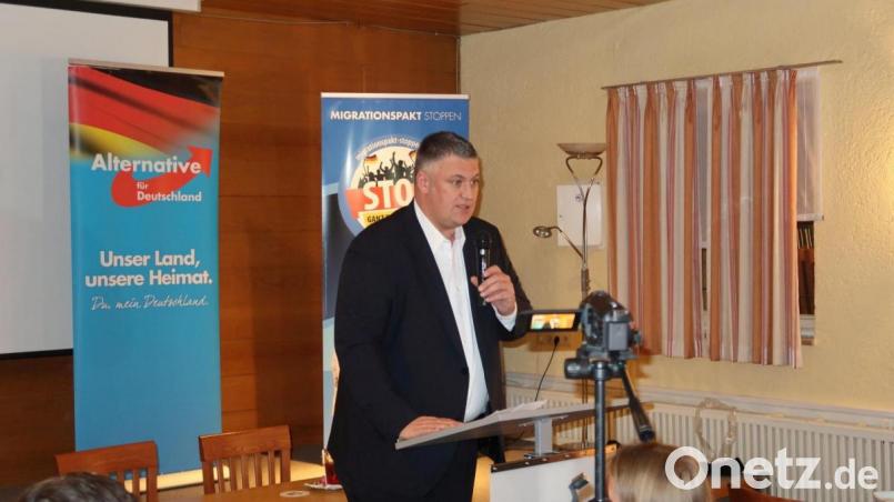 Roland Magerl, Kreisvorsitzender der AfD. Bild: Würth, Wolfgang