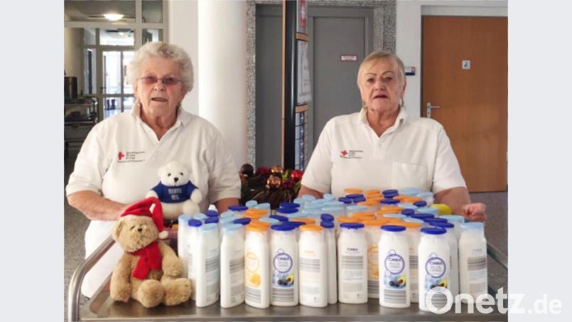 Zum Team des Besuchsdienstes gehören (von links) Pauline Menzel und Anita Savidis. Bild: njn
