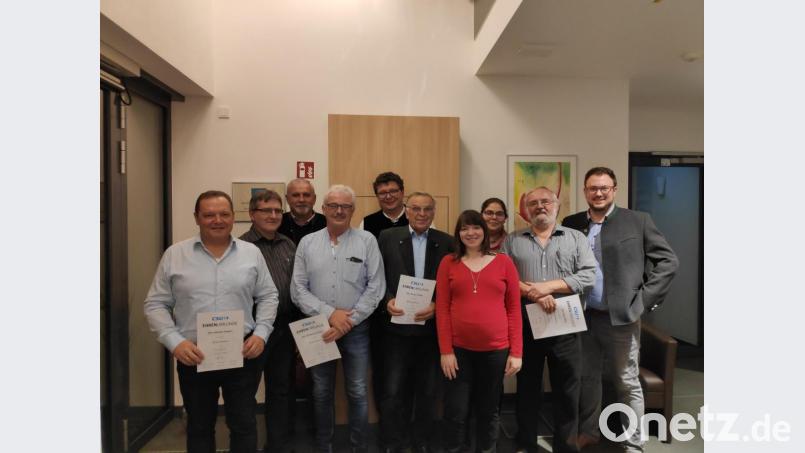 Die CSU Weiherhammer dankt langjährigen Mitglieder Bild: bk