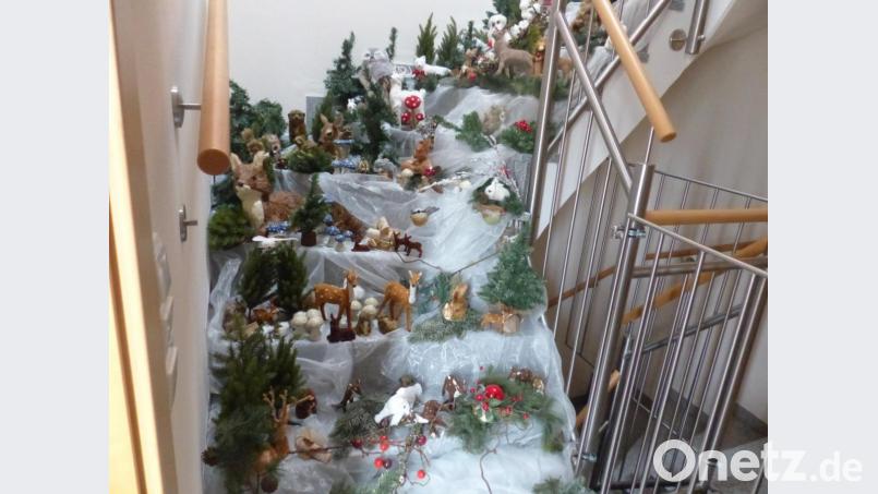 Die 23 Stufen im Hause Schönberger sind eine wahre Augenweide Bild: sl