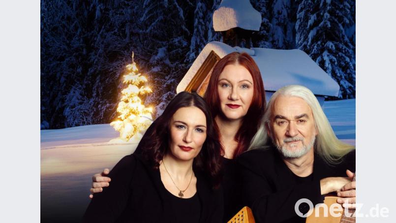 D´Raith-Schwestern und da Blaimer stellen ihr Weihnachtsprogramm vor. Bild: exb/Konzerte | Agentur Stefan Naihaus