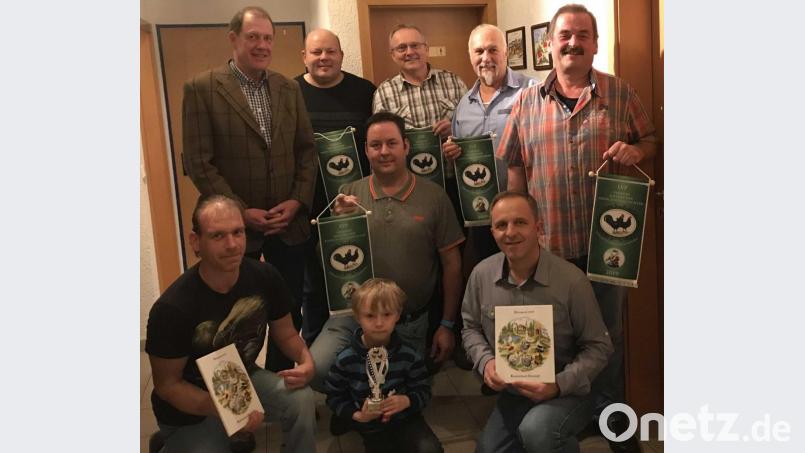 Einige Preisträger der Geflügelschau in Weigendorf. Bild: fm