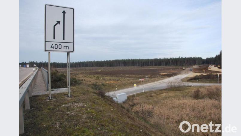 Unmittelbar bei der Autobahn-Ausfahrt Amberg-Ost entsteht das Gewerbegebiet Schafhof-Ost. Bild: gsp