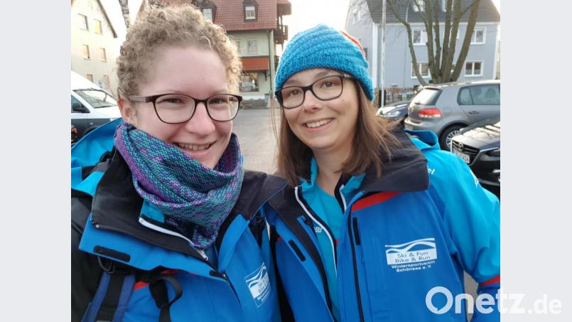 Die beiden WSV-Übungsleiterinnen Stefanie Nesner (links) und Andrea Spichtinger freuen sich über ihre neue Zusatzqualifikation „Power Fitness“ Bild: eib