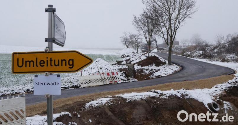 Die Zufahrt zum Köpplhof und zur Sternwarte ist ausgebaut Bild: weu