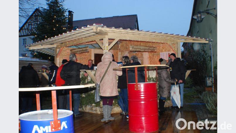Beim Schützenverein Ringelstein Ottengrün wurde Feuerzangenbowle angeboten. Bild: enz