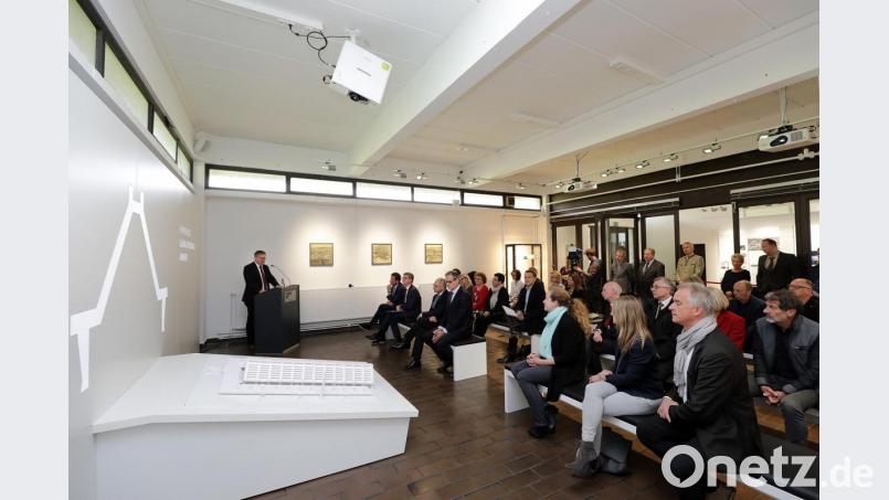 In der Zweigstelle des Stadtmuseums mit dem Namen &quot;Erlebnis Glaskathedrale Amberg&quot; erfahren die Architektur-Interessierten alles zur Geschichte und Gegenwart der Glashütte. Der Ausstellungsraum wurde im Mai 2019 eröffnet. Bild: Wolfgang Steinbacher