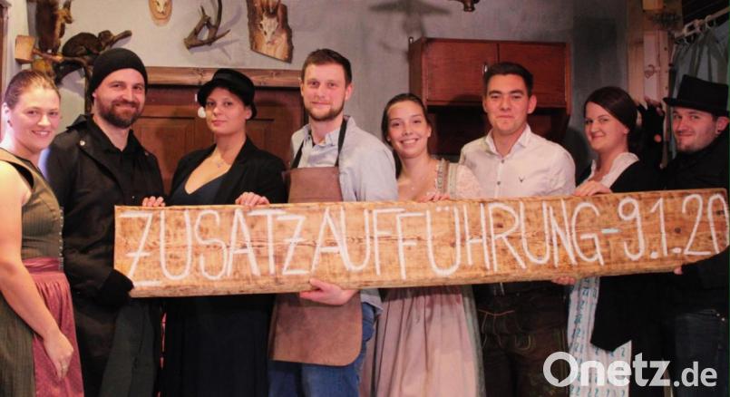 Der Burschenverein Rothenstadt gibt eine weitere Zusatzvorstellung. Bild: exb