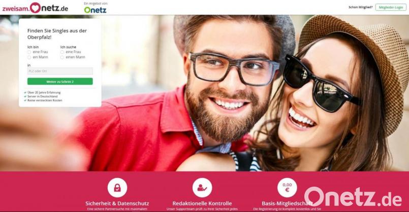 Die Liebe fürs Leben oder nur ein kurzer Flirt: Mit dem Portal zweisam.onetz.de fasst man in der Oberpfalz schneller Fuß. Bild: Oberpfalzmedien