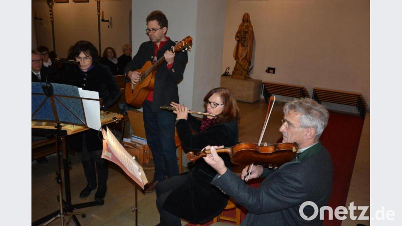 Die Stubenmusik Burger/Neumayr bereicherte instrumental den Nachmittag. Bild: jr