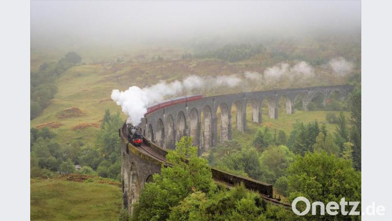 Heinrich Flieger hat den Blick für das Besondere, hier der Glennfinnan Viadukt. Bild: Heinrich Flieger