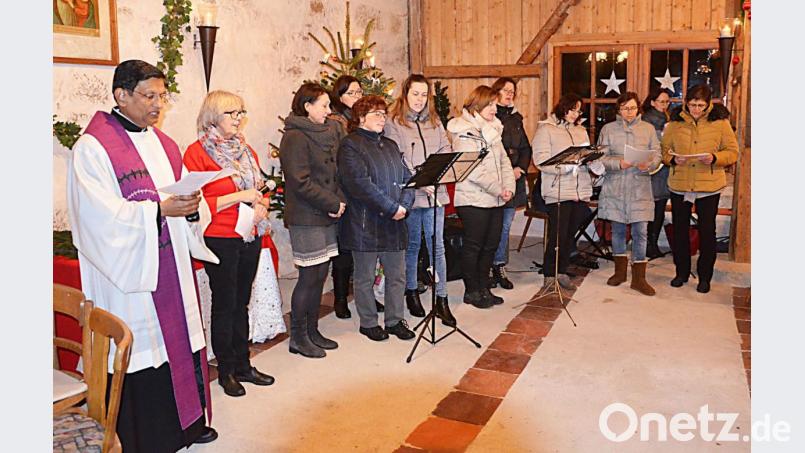 Adventsandacht in der Blechmühle. Bild: ü