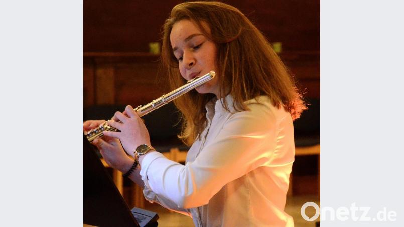 Auf der Blockflöte klingt der Soundtrack aus &quot;3 Nüsse für Aschenbrödel&quot; gleich nochmal so stimmungsvoll. Bild: Kunz