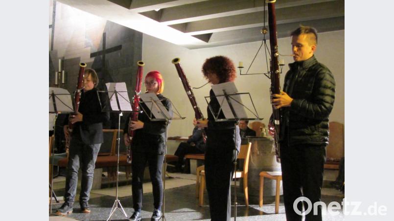 Immer eine musikalische Entdeckung: Das SMS-Fagott-Ensemble. Bild: aks