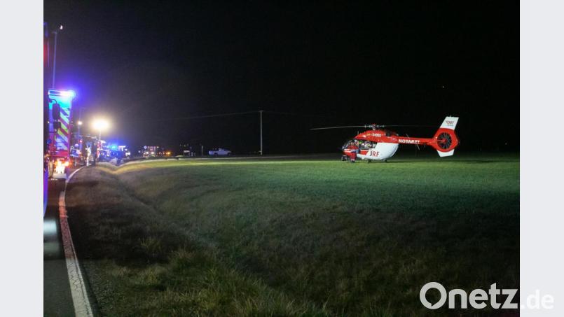 Tödlicher Verkehrsunfall auf der Kreisstraße NM 5 bei Freystadt Bild: jma