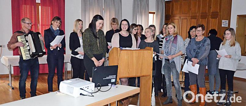 Verabschiedung der Kinderhaus-Leiterin Waltraud Kroher. Bild: ü