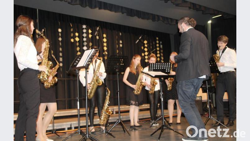 Markus König und sein Saxophonensemble Bild: Schönberger, Ferdinand [fsb]