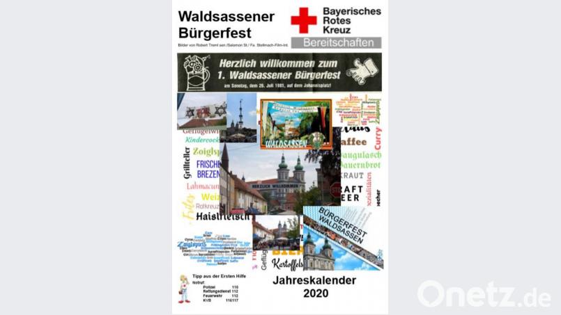 Das Titelbild des Kalenders der Rotkreuz-Bereitschaft Waldsassen, der ab Freitag an mehreren Stellen in Waldsassen erhältlich ist. Bild: exb