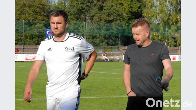 Andreas Lang (rechts) verlässt den SV Mitterteich zum Saisonende. Bild: Gebert