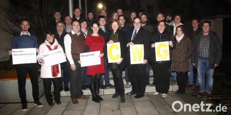 Die Christliche Wählergemeinschaft nominierte am Donnerstag ihre Kreistagskandidaten. Bild: Hirsch