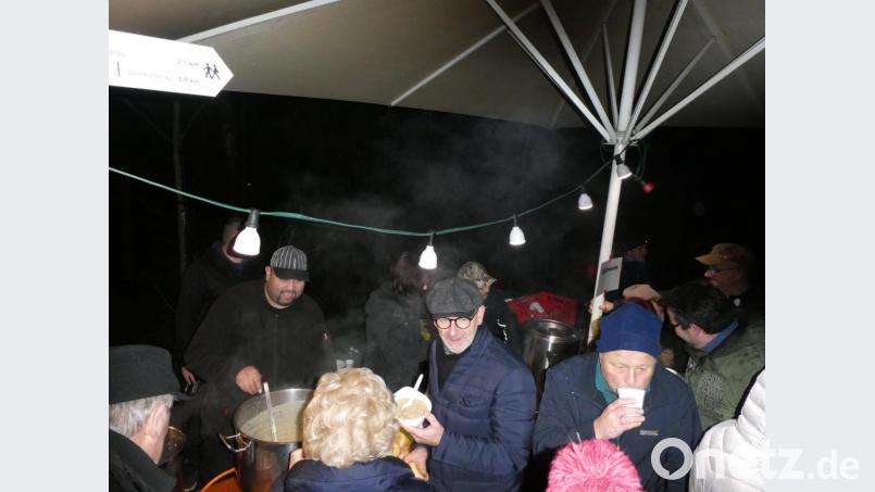 Bei der Waldandacht im Oicherlwold. Bild: Ferdinand Sperber/exb