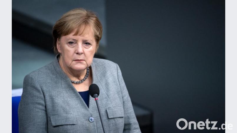 Bundeskanzlerin Angela Merkel (CDU) während der Regierungsbefragung bei der Plenarsitzung im Deutschen Bundestag. Archivbild: Bernd von Jutrczenka/dpa