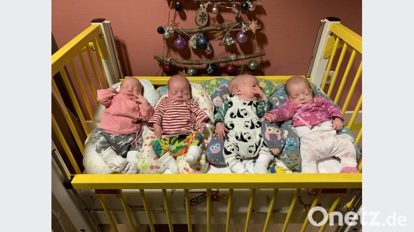 Ina, Hanna, Noah und Finja (von links). Bild: Bianca Dotzer