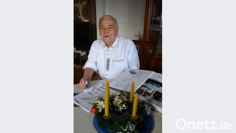 Willi Birkner erinnert sich gerne an seine Kindheit. Zu Weihnachten hatte die Familie damals viel weniger, trotzdem war es eine schöne Zeit. Bild: Anne Wiesnet