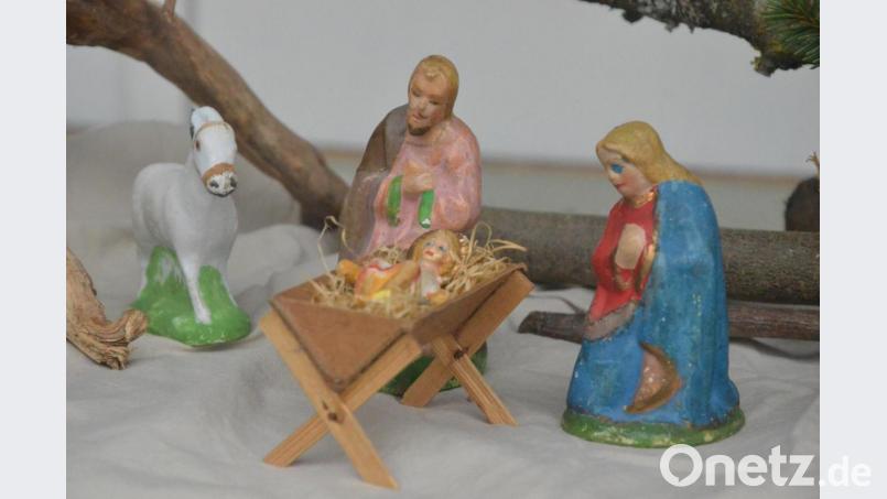 Gipskrippe von Christine Speer. Bild: Benkhardt