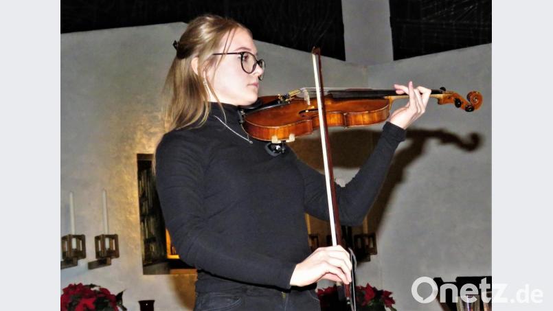 Auch von den Instrumentalisten waren Soli zu hören. Bild: ubb