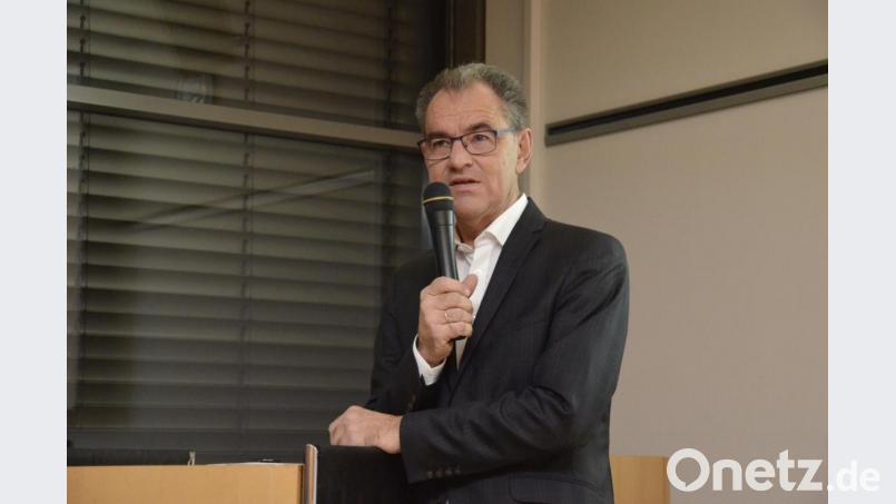 Dieter Meier, Vorstandvorsitzender der Sparkasse Amberg-Sulzbach. Bild: Dr. Matthias Schöberl/exb