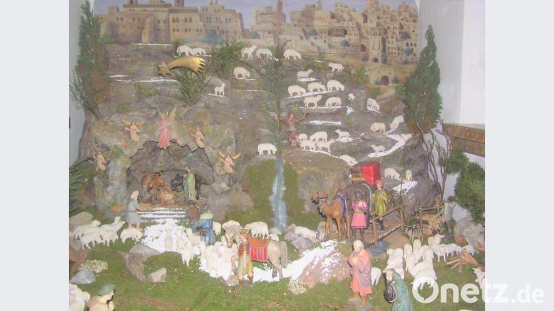 Die Krippe in der Kreuzbergkirche. Bild: tu