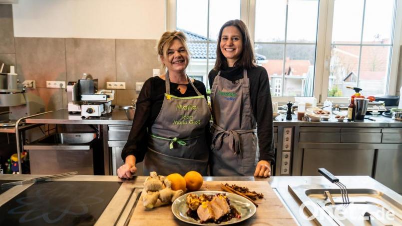 Maria Frank (links) und Susanne Forster. Bild: gld